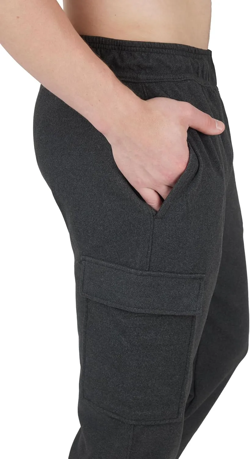 90 Degree By Reflex Mens Ultra Melange Fleece in Flight Jogger