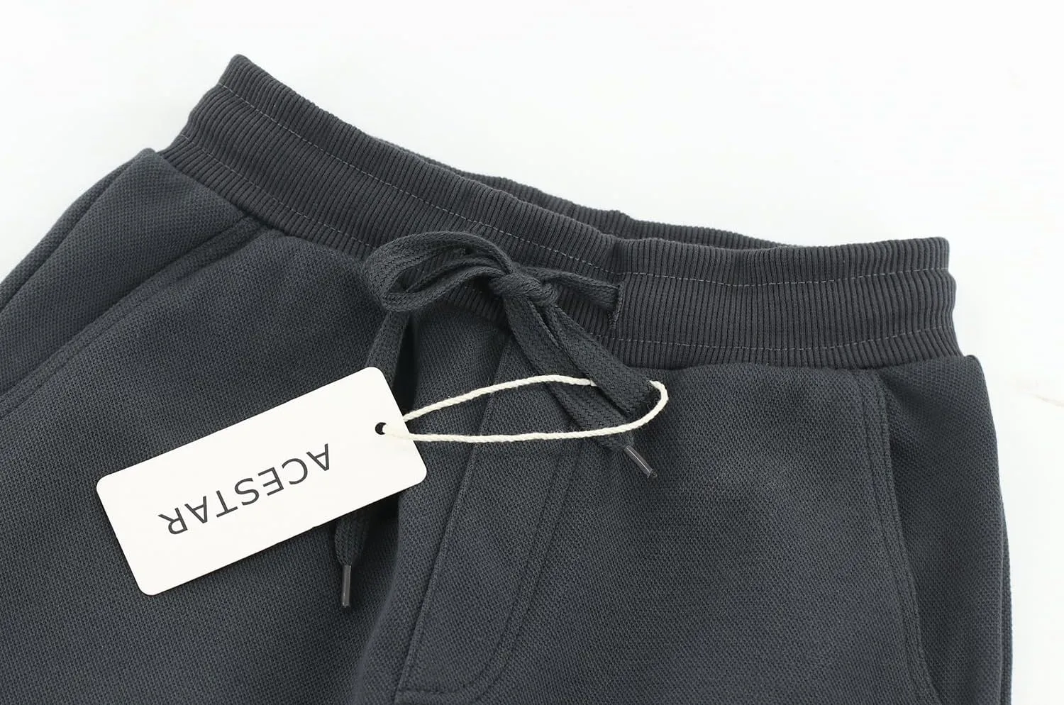 ACESTAR Kids Unisex Plain Sweatpants Cotton Drawstring Casual Pull-on Jogger Pants for Boys or Girls Age 5-14Y