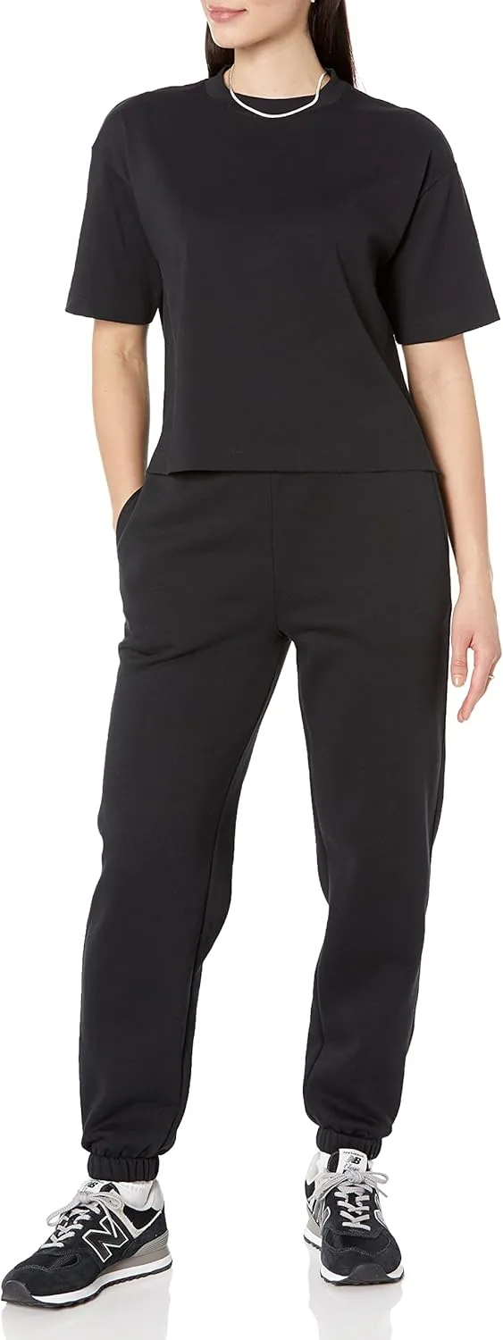 Amazon Essentials Women's Relaxed High Waist Joggers (Available in Plus Size)