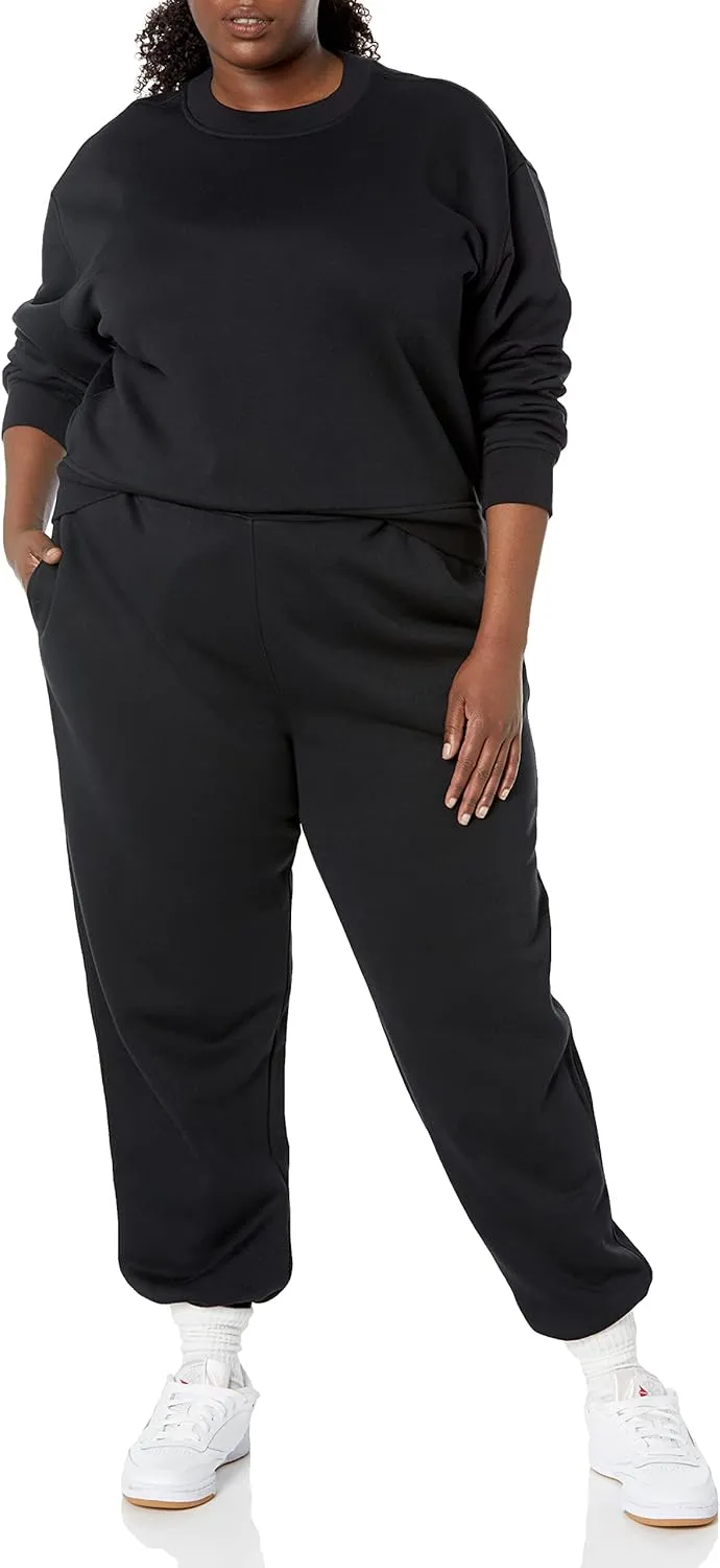 Amazon Essentials Women's Relaxed High Waist Joggers (Available in Plus Size)
