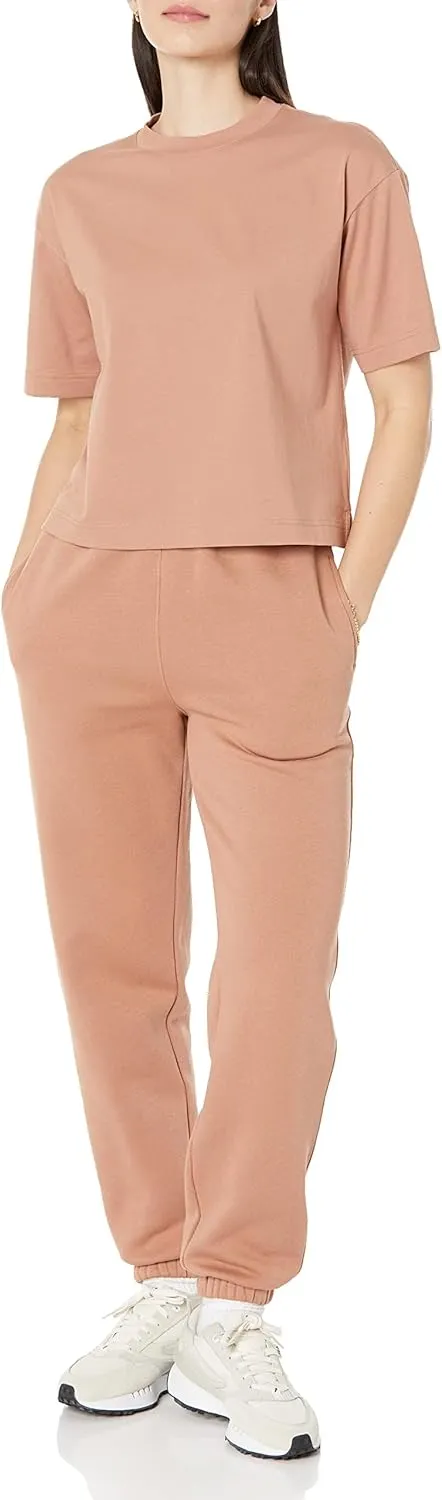 Amazon Essentials Women's Relaxed High Waist Joggers (Available in Plus Size)