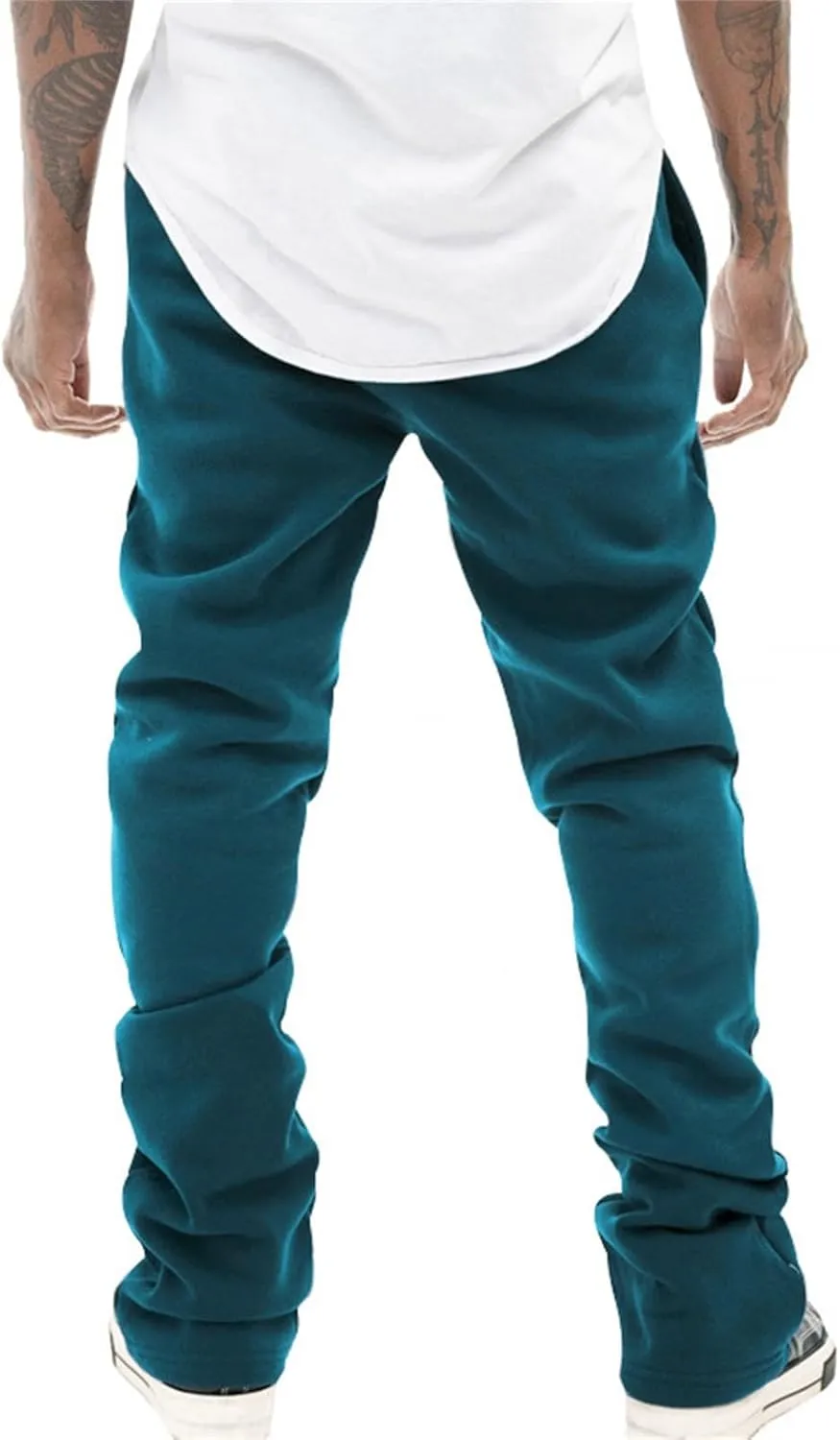 Athletic Joggers for Men Men's Padded Drawstring Sweatpants Jogging Sweatpants High Comfort Water Resistant Quickdry