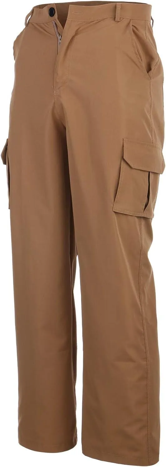 Athletic Pants for Men Color Leggings Casual Men's Trousers Pants Tooling Solid Multi-Pocket Tapered Athletic
