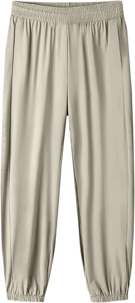 Beeswan Pants for Women Over 50 Ultra Stretch Breathable Casual Pant Quick Dry Elastic Waist Trousers with Pockets