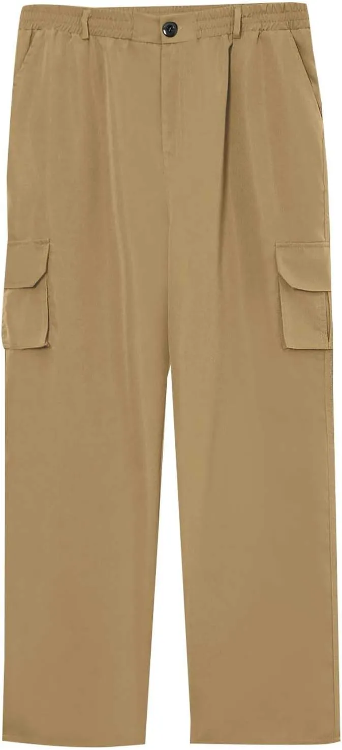 Cargos Pants Men Construction Big and Tall Work Waterproof Lightweight Workout Sweatpants Joggers
