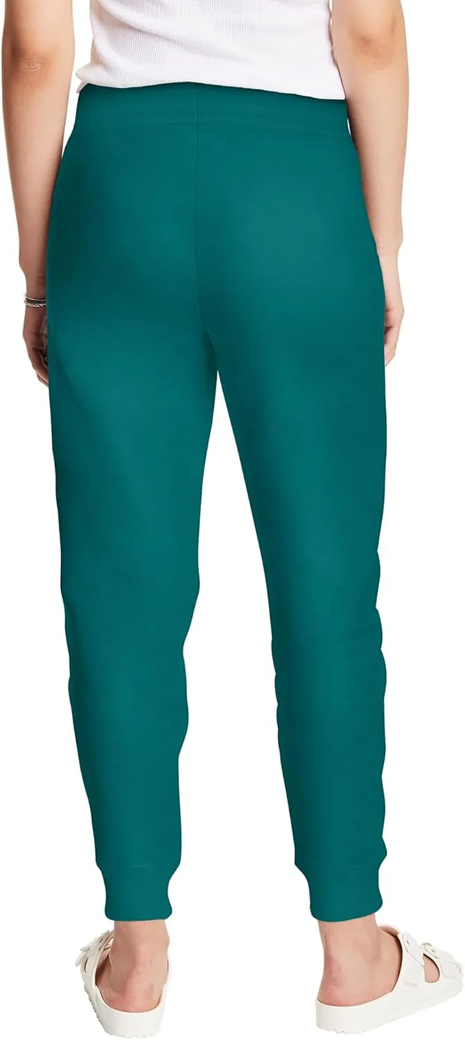 Hanes Women's Originals Joggers, French Terry Sweatpants with Pockets, Lightweight Joggers